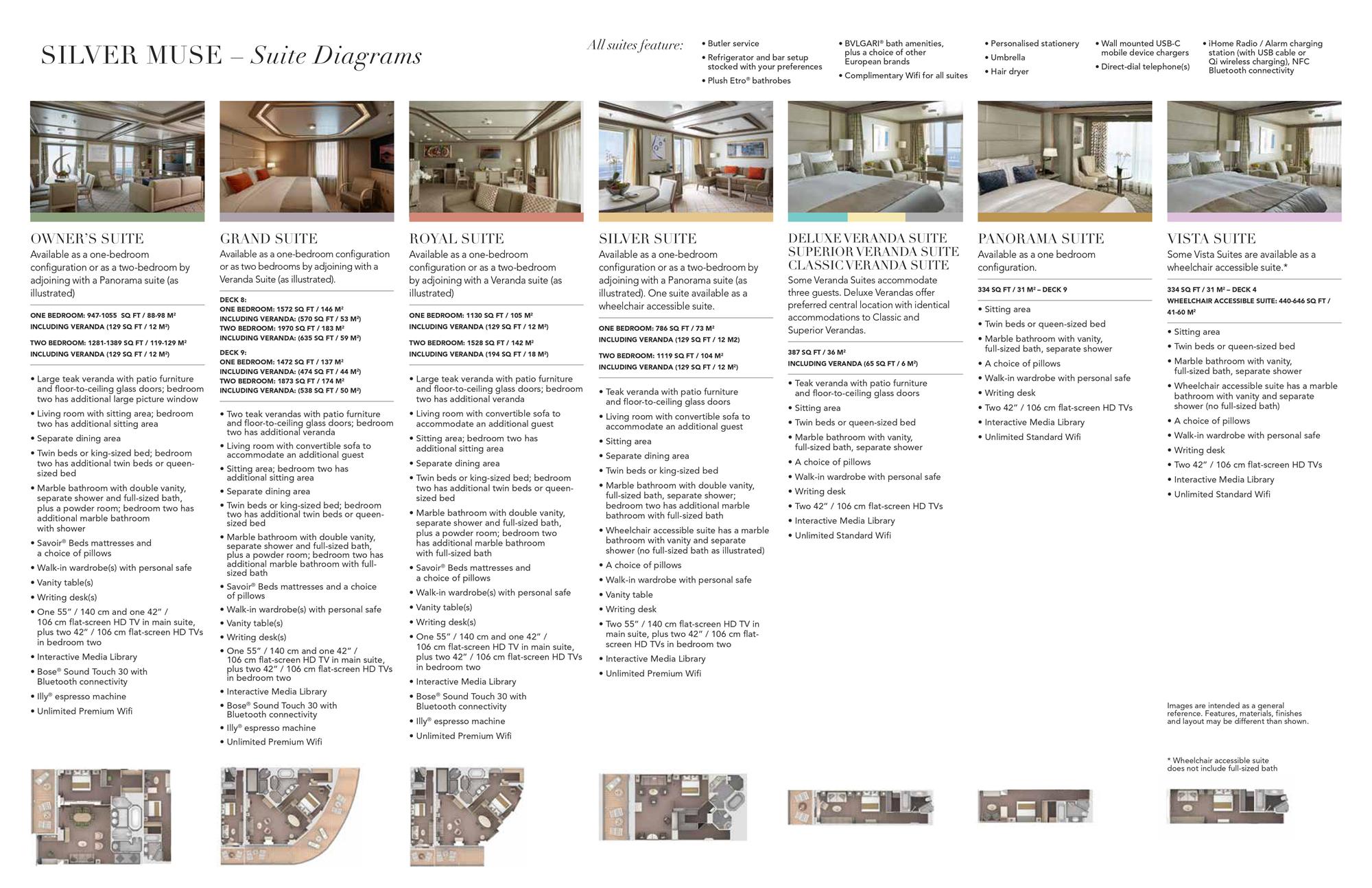 Silver Moon Deck Plan